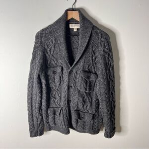 TEXTILE Elizabeth and James Charcoal Knit Sweater